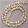 Image 1 : 7 MM JAPANESE AKOYA PEARL STRING - 16 INCHES