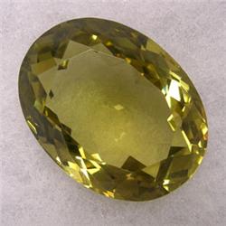 87.00 CTS OVAL CITRINE 33x25 MM