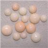 Image 1 : 10.00 CTS LOT OF ROUND NATURAL ITALIAN CORAL CABOCHON