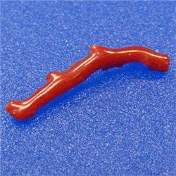 6.90 CTS NATURAL ITALIAN CORAL BRANCH 40x5 MM