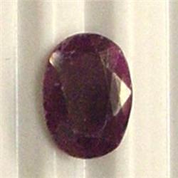 1.33 CTS OVAL RUBY 8x5 MM