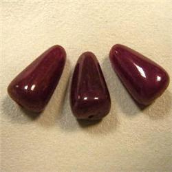 39.15 CTS LOT OF 3 ENHANCED RUBY BRIOLETTE