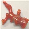 Image 1 : 14.20 CTS FREE FORM NATURAL ITALIAN CORAL BRANCH 35x20 MM 