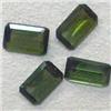Image 1 : 1.95 CTS LOT OF EMERALD CUT GREEN TOURMALINE 6x4 MM