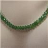 Image 1 : 81 CTS GRADUATED EMERALD RONDELLES STRAND - INCLUDED