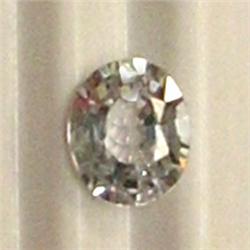0.63 CTS OVAL SAPPHIRE 5x4 MM