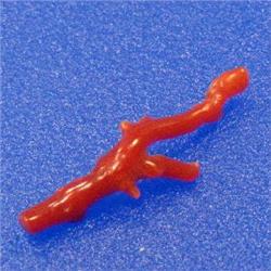5.68 CTS NATURAL ITALIAN CORAL BRANCH 35x10 MM