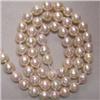 Image 1 : 7.5-7 MM BARROQUE JAPANESE AKOYA PEARL STRAND - 16 INCHES
