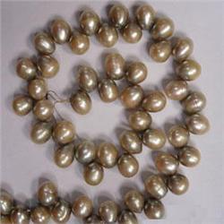 8x6 MM FRESHWATER PEARL STRAND 16 INCHES