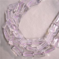 16x12 MM THREE LAVENDER SYN QUARTZ STRANDS 16 INCHES
