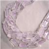 Image 1 : 16x12 MM THREE LAVENDER SYN QUARTZ STRANDS 16 INCHES