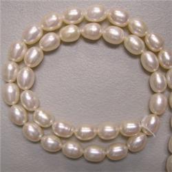 8-7.5 MM FRESHWATER PEARL STRAND 16 INCHES
