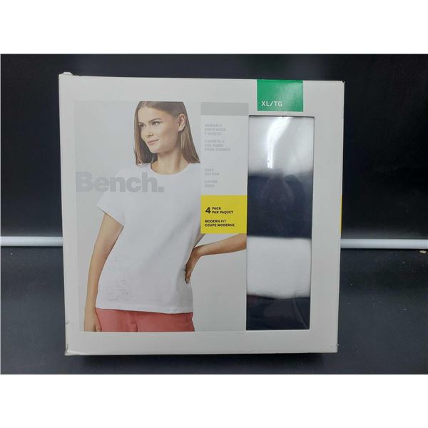 Bench 4pk Women's Crew Neck t-Shirts (XL)
