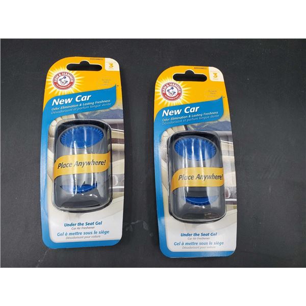 Arm & Hammer New Car Under the Seat Gel Air Freshener (2ct)