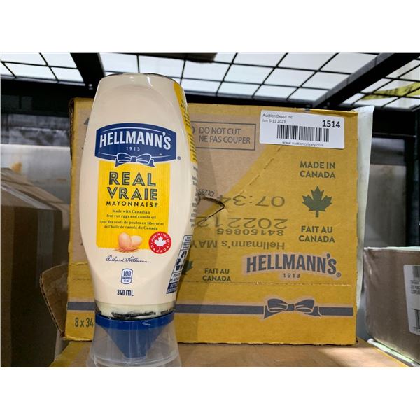 Hellmann's (8 x 340ml)