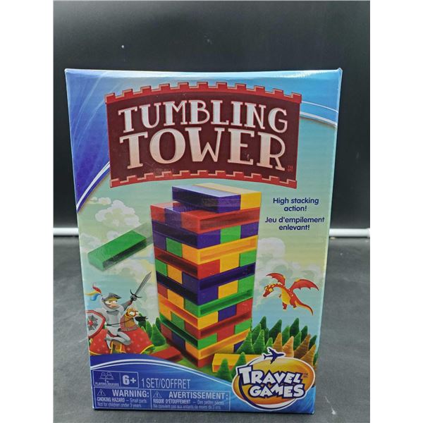 Tumbling Tower Travel Game
