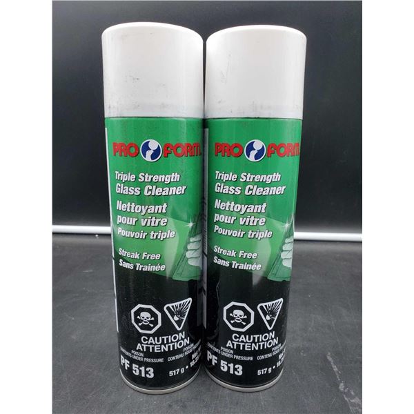 Pro Form Triple Strength Glass Cleaner (2 x 517g)