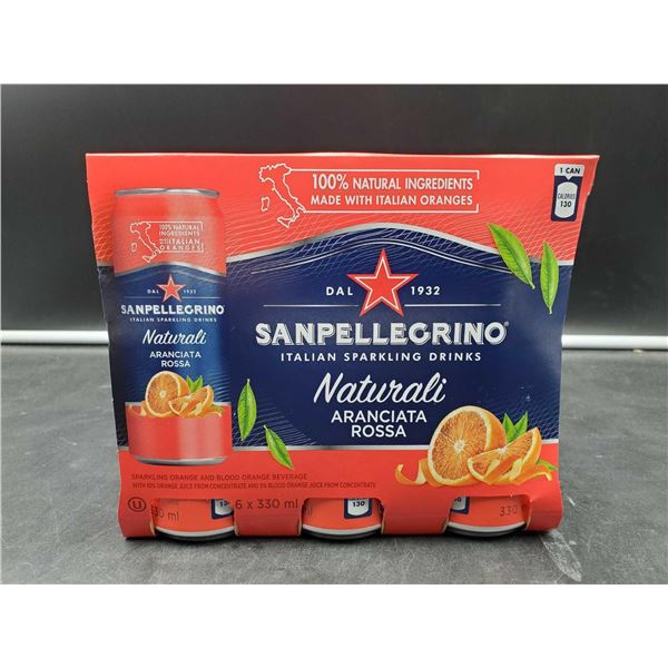 Sanpellegrino Italian Sparkling Drinks-Aranciata Rossa (6 x 330ml)