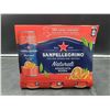 Image 1 : Sanpellegrino Italian Sparkling Drinks-Aranciata Rossa (6 x 330ml)