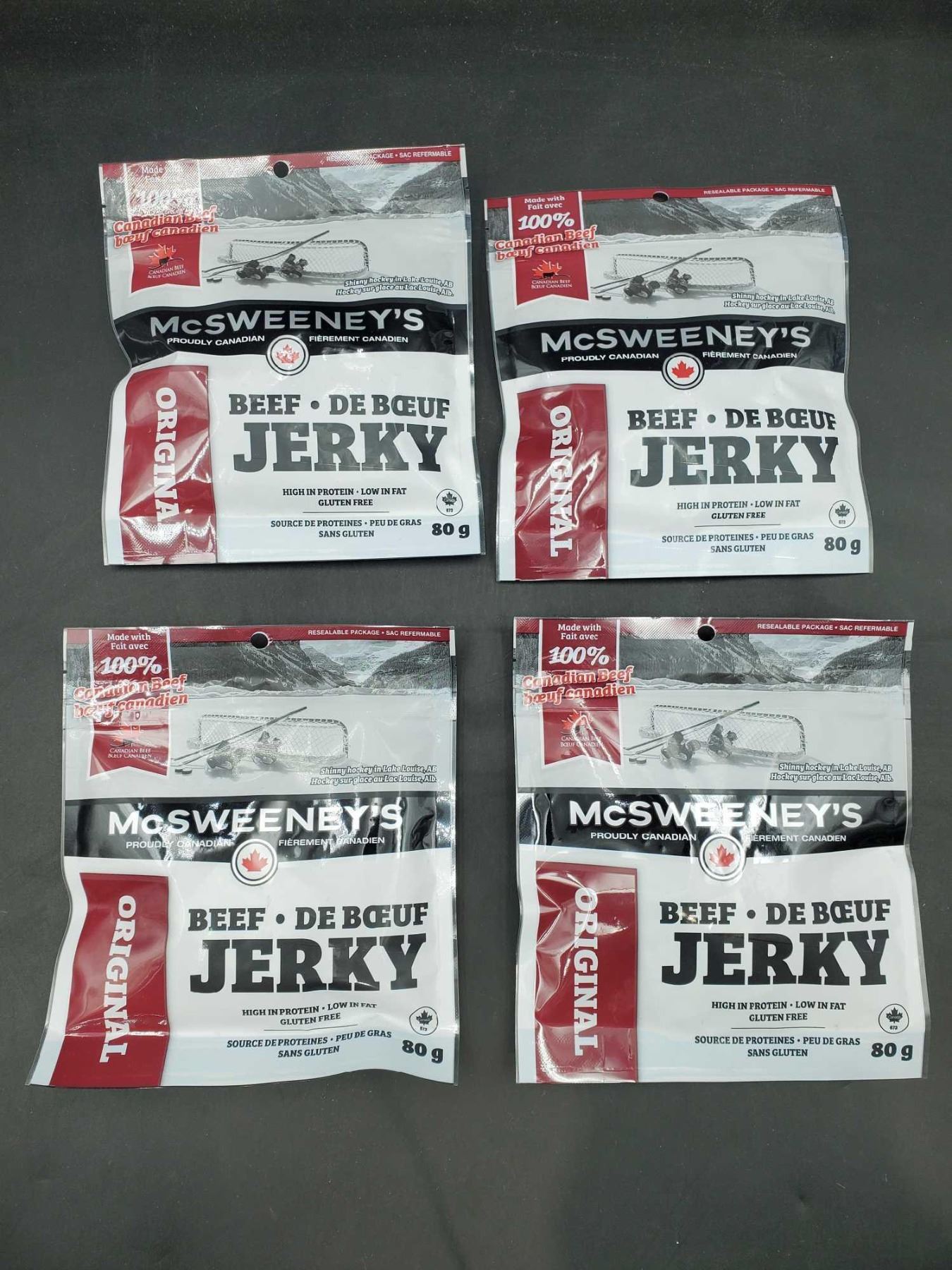 McSweeney's Original Beef Jerky (4 x 80g)