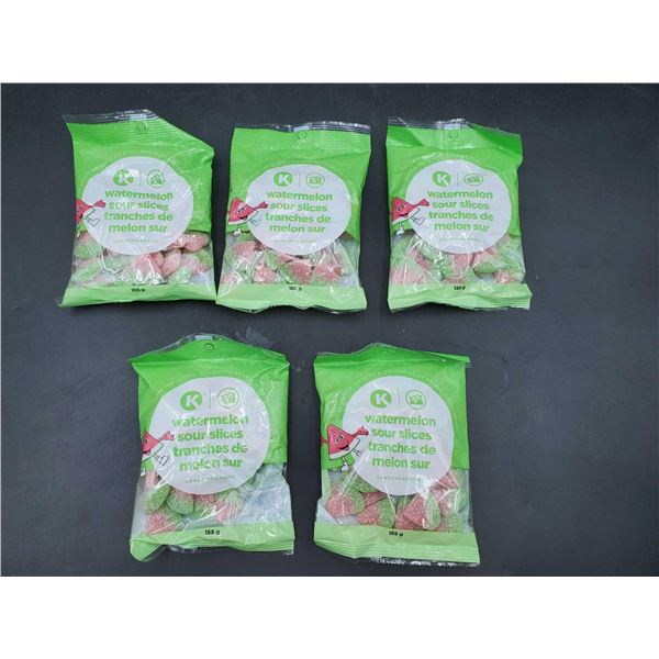 Circle K Watermelon Sour Slices Candy (5 x 155g)