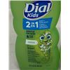 Image 2 : Dial kids 3 in 1-Melon Body, Hair & Bubble Bath (2 x 354ml)