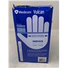 Image 1 : Medicom Vulcan Large General Purpose Indigo Colour Nitrile Gloves (150ct)