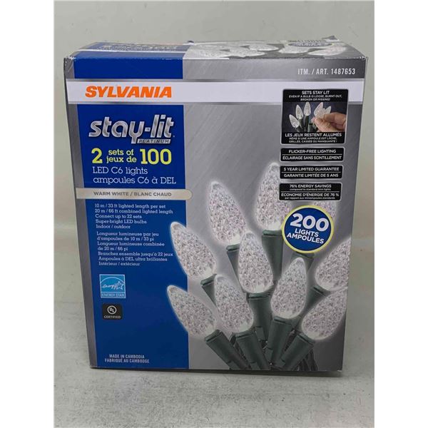 Sylvania Stay-Lit 200 Lights