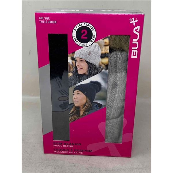Bula Pom Beanies-Wool Blend