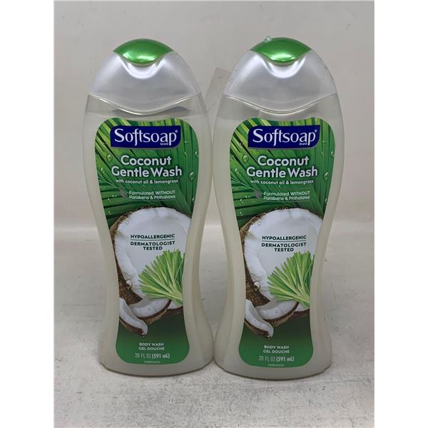 Softsoap Coconut Gentle Wash (2 x 591ml)