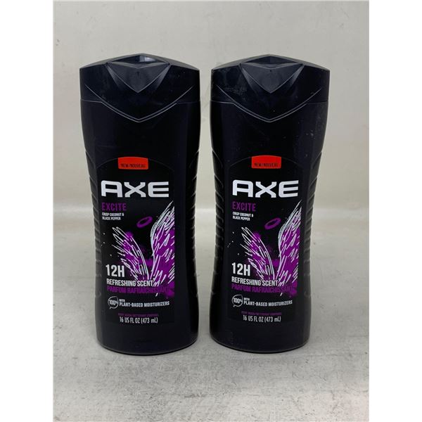 Axe Excite Body Wash (2 x 473ml)