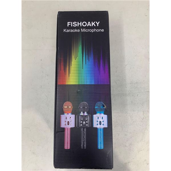 Fishoaky Karaoke Microphone