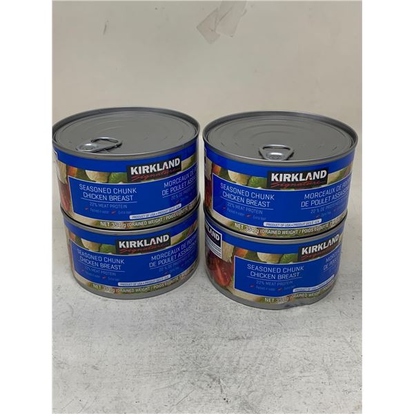 Kirkland Seasoned Chunk Chicken Breast (4 x 354g)