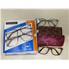 Image 1 : Foster Grant 1.25 Reading Glasses and Cases