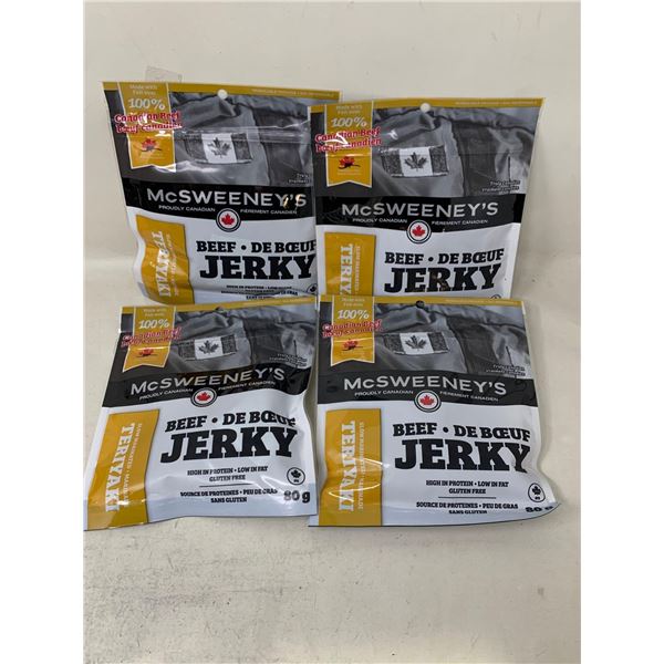 Mc Sweeney's Beef Jerky-Teriyaki (4 x 80g)