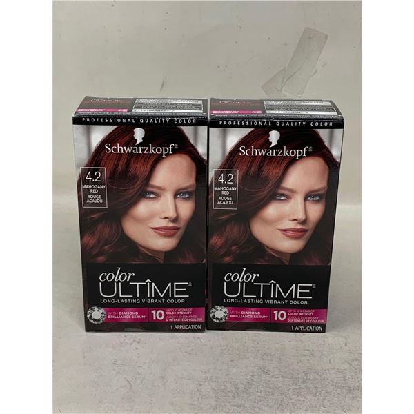 Schwarzkopf Color Mahogany Red Hair Colour
