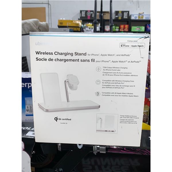 Qi Certified Wireless Charging Stand For Apple Products