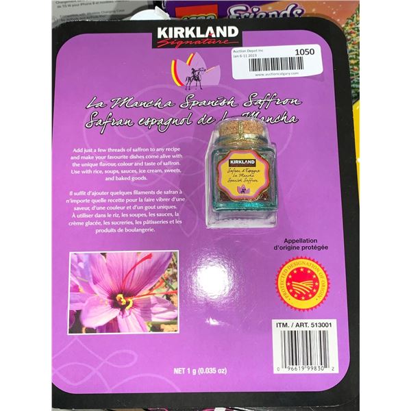 Kirkland Spanish Saffron 1g