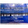 Image 2 : Soft Flannel From Portugal Luxury Weight Bedding Queen Sheet Set