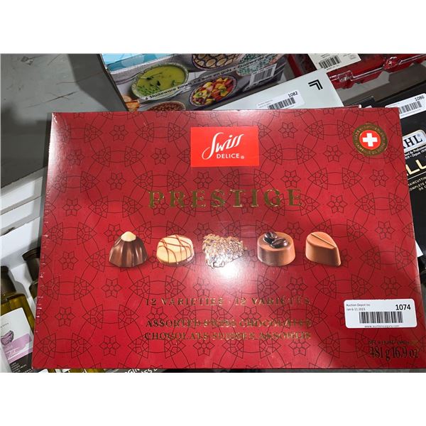 Swiss Delice Assorted Swiss Chocolates 481G