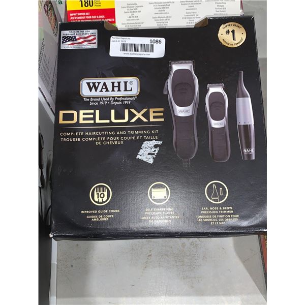 Wahl Deluxe Haircutting & Trimmer Kit