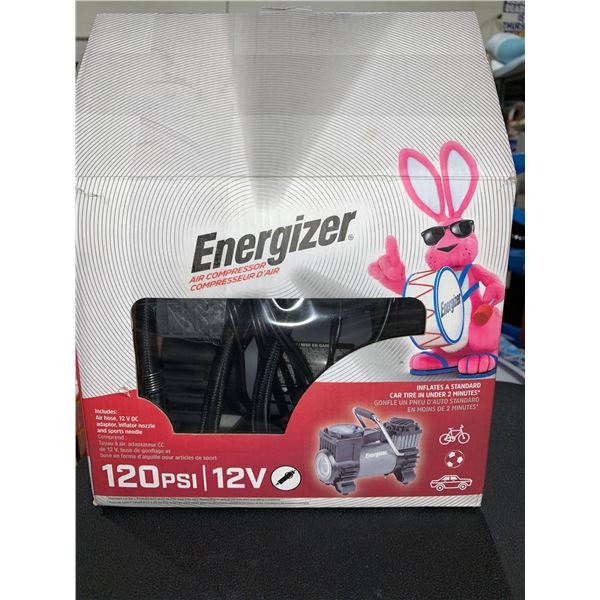 Energizer Air Compressor  120 PSI  /  12V