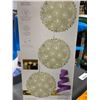 Image 2 : 3 Pack LED Spheres w/ 50 LED's each Indoor/ outdoor