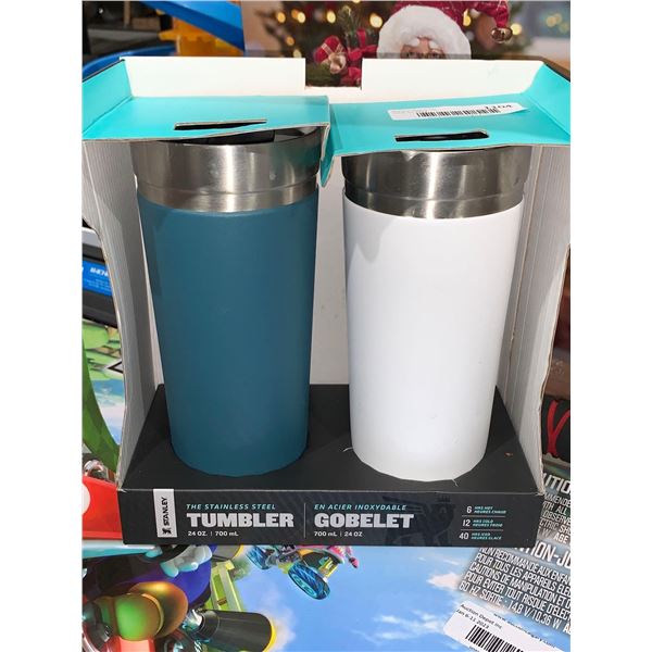 Stanley Stainless Steel Tumbler Lot Of 2