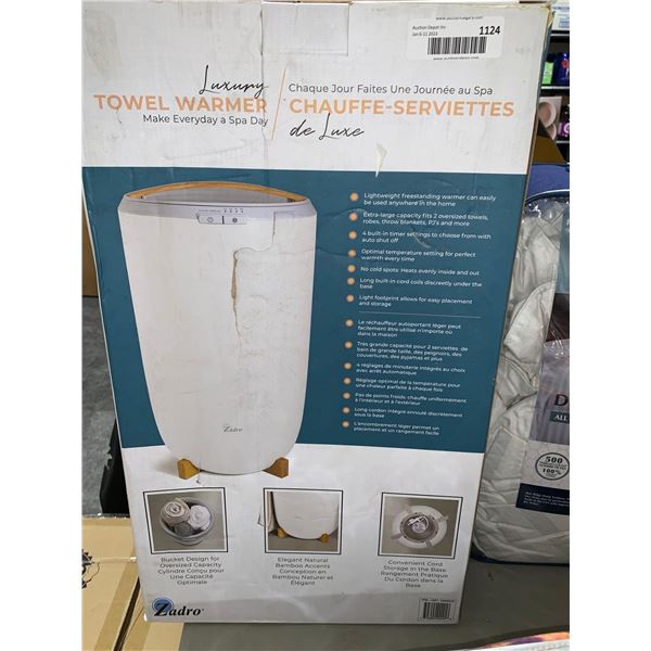 Zadro Luxury Towel Warmer