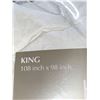 Image 3 : Hotel Grand White Down Duvet King Size all season medium weight