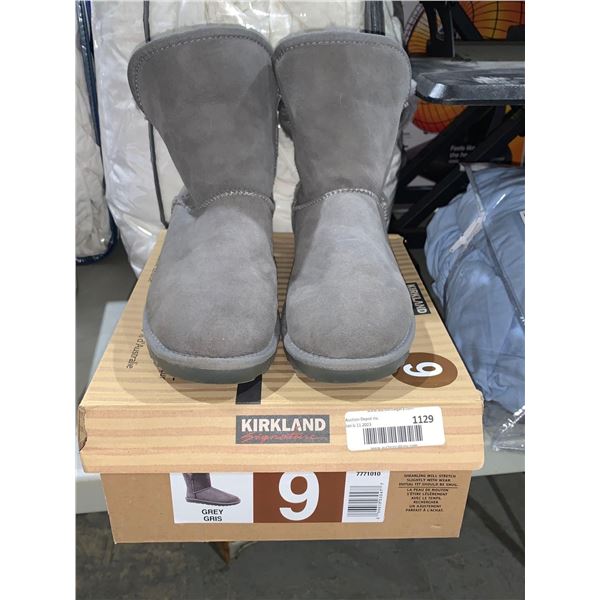 Kirkland Ladies Boots Grey Size 9
