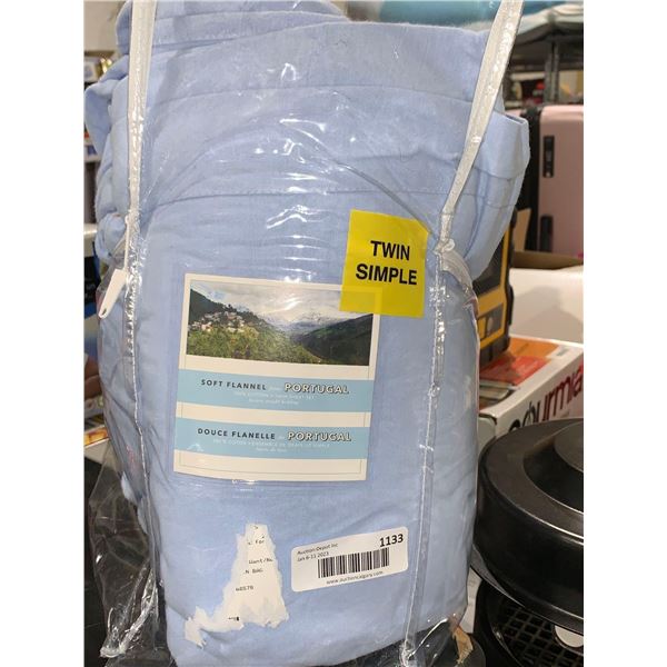 Soft Flannel From Portugal Twin Sheet Set