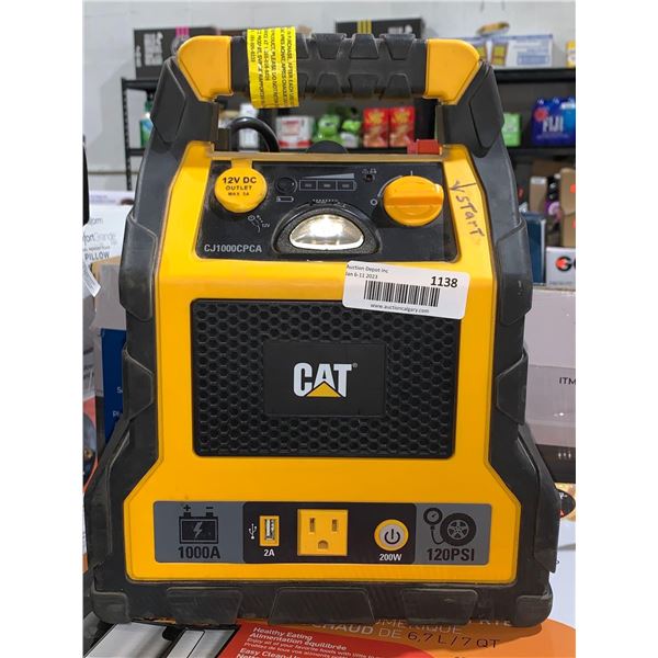 Cat 3-1 Pro Power Station with Jump Starter and compressor