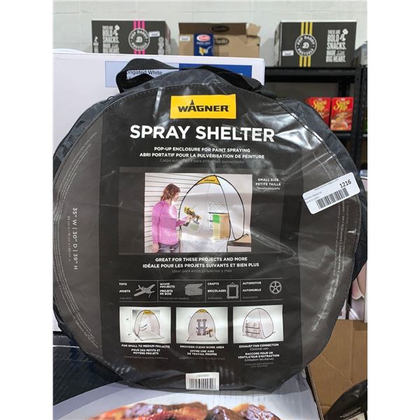 NEW Wagner Spray Shelter Pop-up Enclosure for Paint Spraying